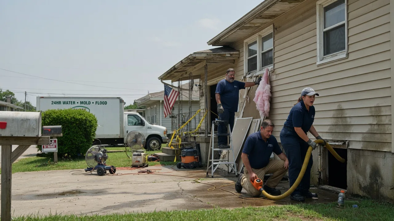 Water Damage Repair in Rockdale, TX near me